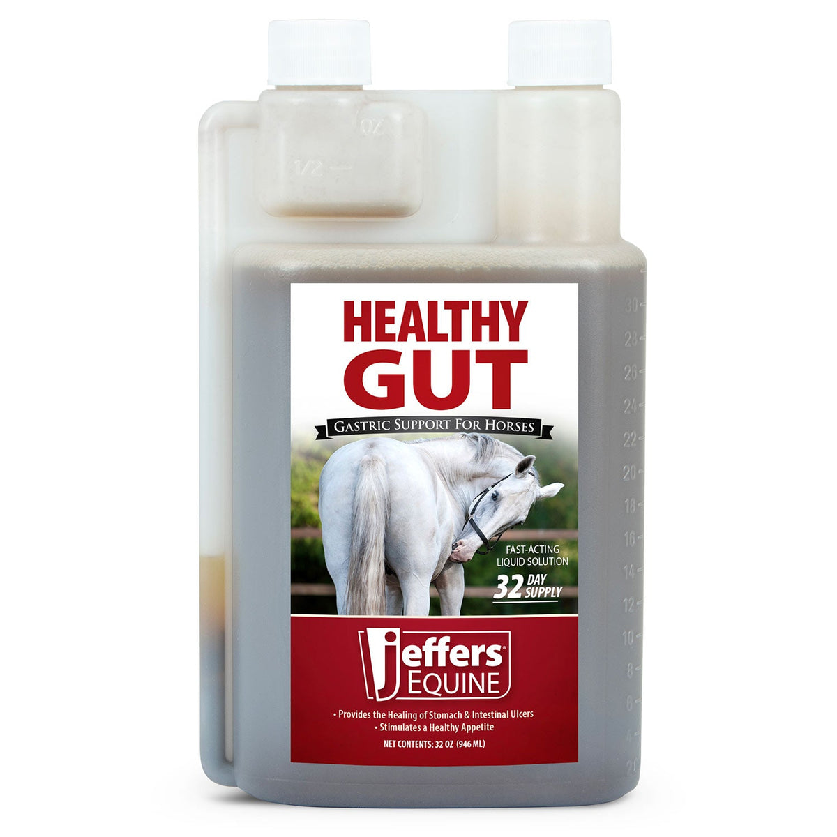 Jeffers Healthy Gut Gastric Liquid Support for Horses — Lambert Vet