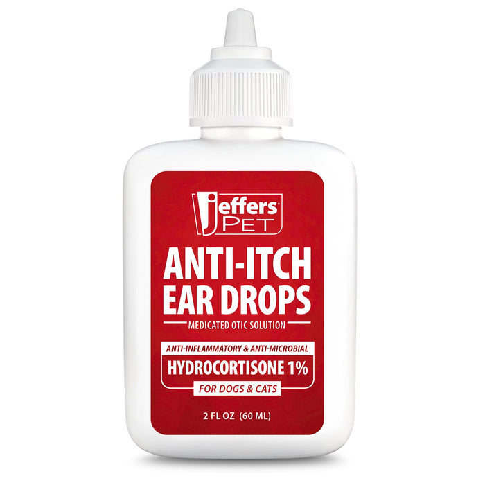 Jeffers Ear Flush and Anti-Itch Ear Drop Bundle  
