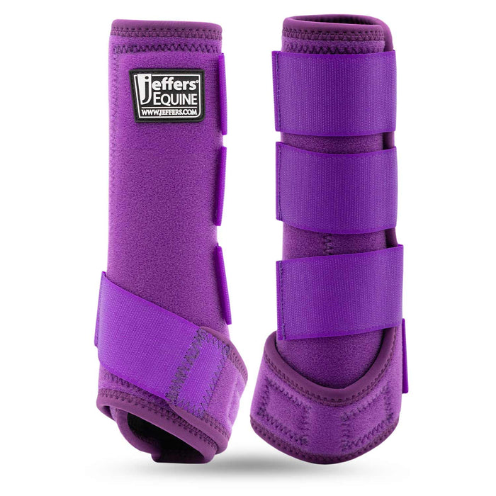 Jeffers Protective Horse Boots, Solid Colors