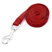 Jeffers 1 - Ply Web Nylon Dog Leashes - SSGD - 5/8"W x 4'L - Red - 7