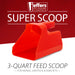 Jeffers 3 Quart Super Scoop for Grain or Feed - IASM - Red - 8