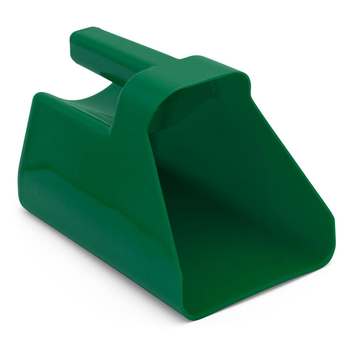 Jeffers 3 Quart Super Scoop for Grain or Feed - IASP - Dark Green - 11