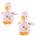 Jeffers 4" Baby Duck Plush Squeaker Dog Toys - I7BG-2PK - Pink - 2 ct - 13