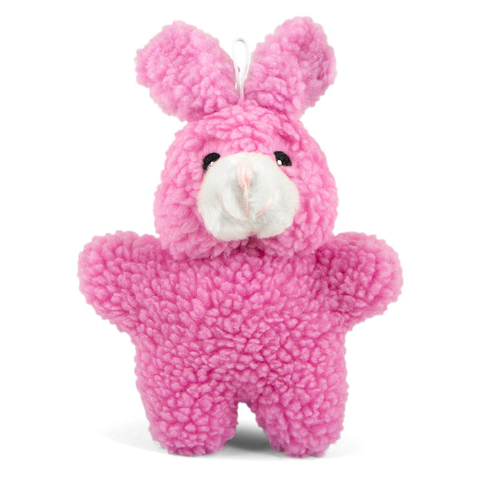 Jeffers Animal Fuzzies Plush Squeaker Dog Toys - I7J4 - Rabbit - 1 ct - 1