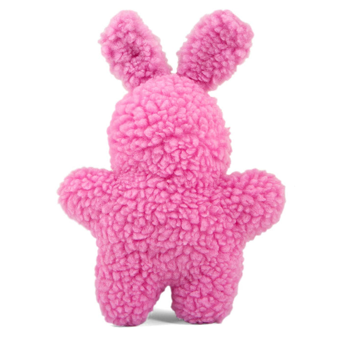 Jeffers Animal Fuzzies Plush Squeaker Dog Toys - I7J4 - Rabbit - 1 ct - 3