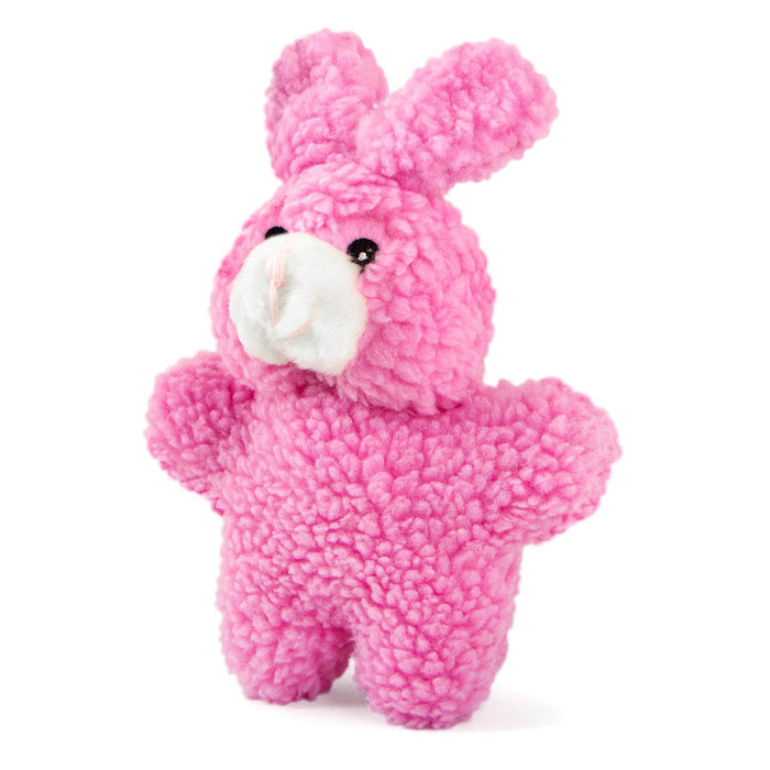 Jeffers Animal Fuzzies Plush Squeaker Dog Toys - I7J4 - Rabbit - 1 ct - 5