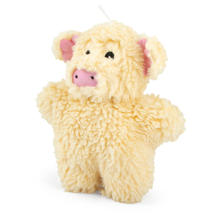 Jeffers Animal Fuzzies Plush Squeaker Dog Toys - I7J6 - Pig - 1 ct - 15