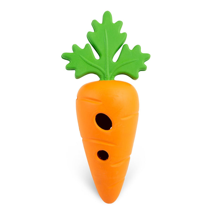 Jeffers Baby Carrot Natural Rubber Treat Dispensing Dog Dental Chew Toy - I7QA - Multi - Small - 1 - 9