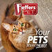 Jeffers BELLY BUDDY Probiotic Supplement Packets for Cats – Multi - Strain Digestive & Immune Support - JEFZVF - Chicken Liver - 30 ct - 7