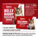 Jeffers BELLY BUDDY Probiotic Supplement Packets for Cats – Multi - Strain Digestive & Immune Support - JEFZVF - Chicken Liver - 30 ct - 3