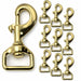 Jeffers Brass - Plated Bolt Snap Packs - IABW-10 - 10 Pack - 5