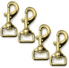 Jeffers Brass - Plated Bolt Snap Packs - IABW-4 - 4 Pack - 3