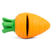 Jeffers Carrot Natural Rubber Treat Dispensing Dental Dog Chew Toy with Slit - I7QR - Multi - Medium - 1 - 10