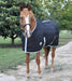 Jeffers Closed Front 240g Fill Stable Blanket for Horses - GAGNO - Black/Silver - 72 in - 2