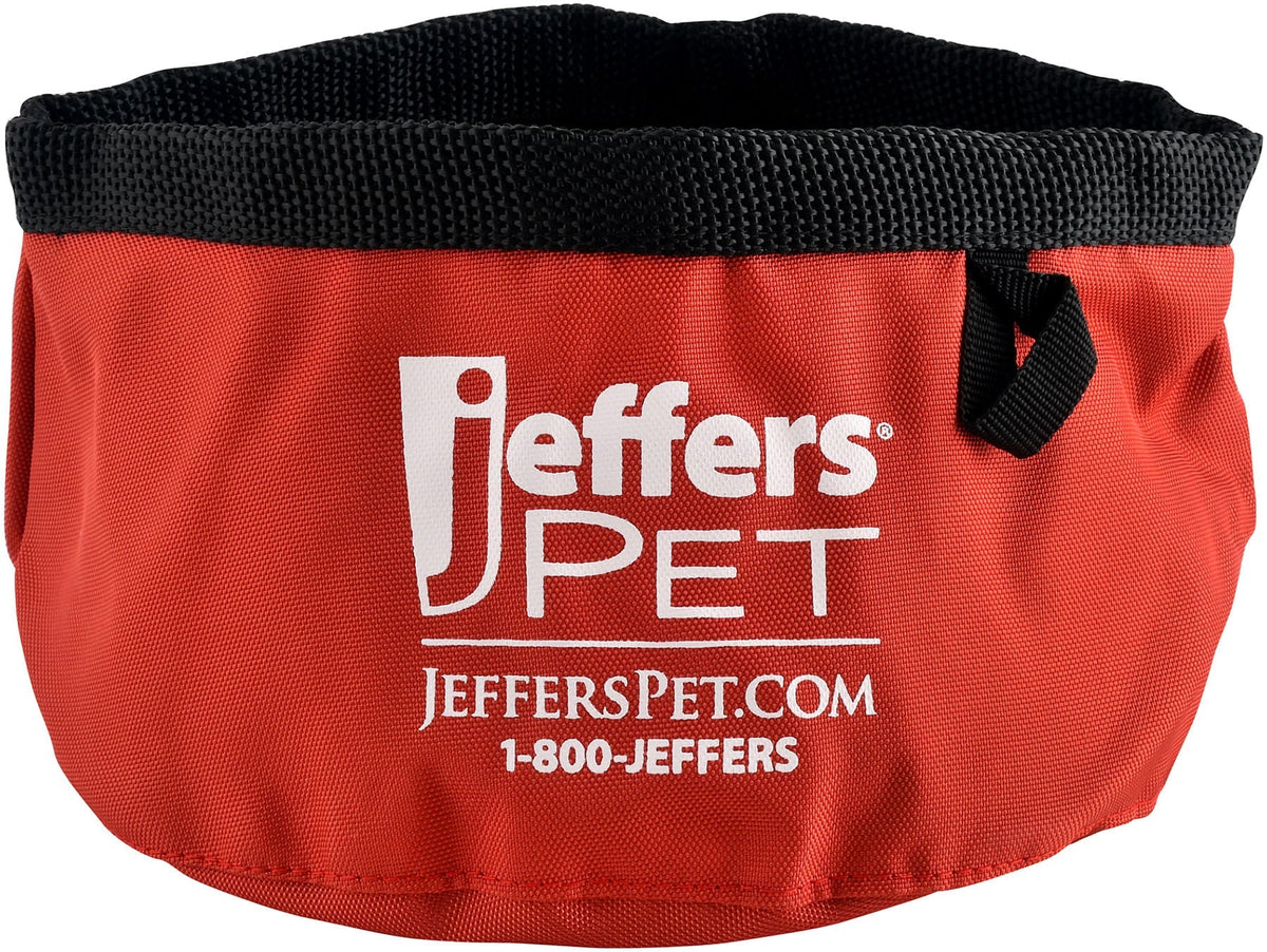 Jeffers Collapsible Bowls with Waterproof Lining — Lambert Vet Supplies