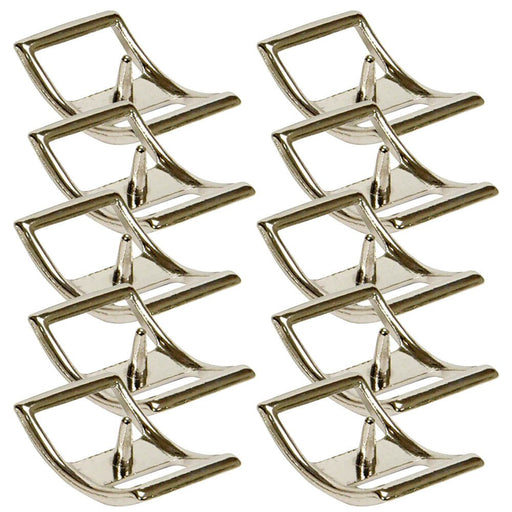 Jeffers Conway Buckles for Tack & Halters, 10 Pack - IABI - 5/8" - 10 ct - 1