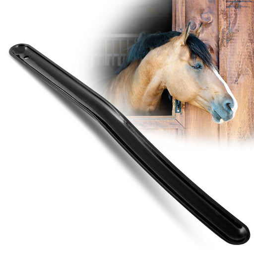 Jeffers Curved Plastic Sweat Scraper for Horses - IAA0 - Black - 1 ct - 1