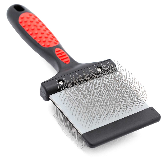 Jeffers Double - Sided Flex Head Pet Grooming Slicker Brush - UWDC - Large - Firm/Extra Firm - 2