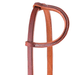 Jeffers "Dr. J" Harness Leather Amish Sliding Ear Headstall with Stainless Steel Hardware - MI1AA - 2
