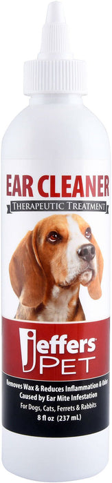 Jeffers Pet Ear Cleaner, Ear Drops and Ear Flush Size 3 Pack