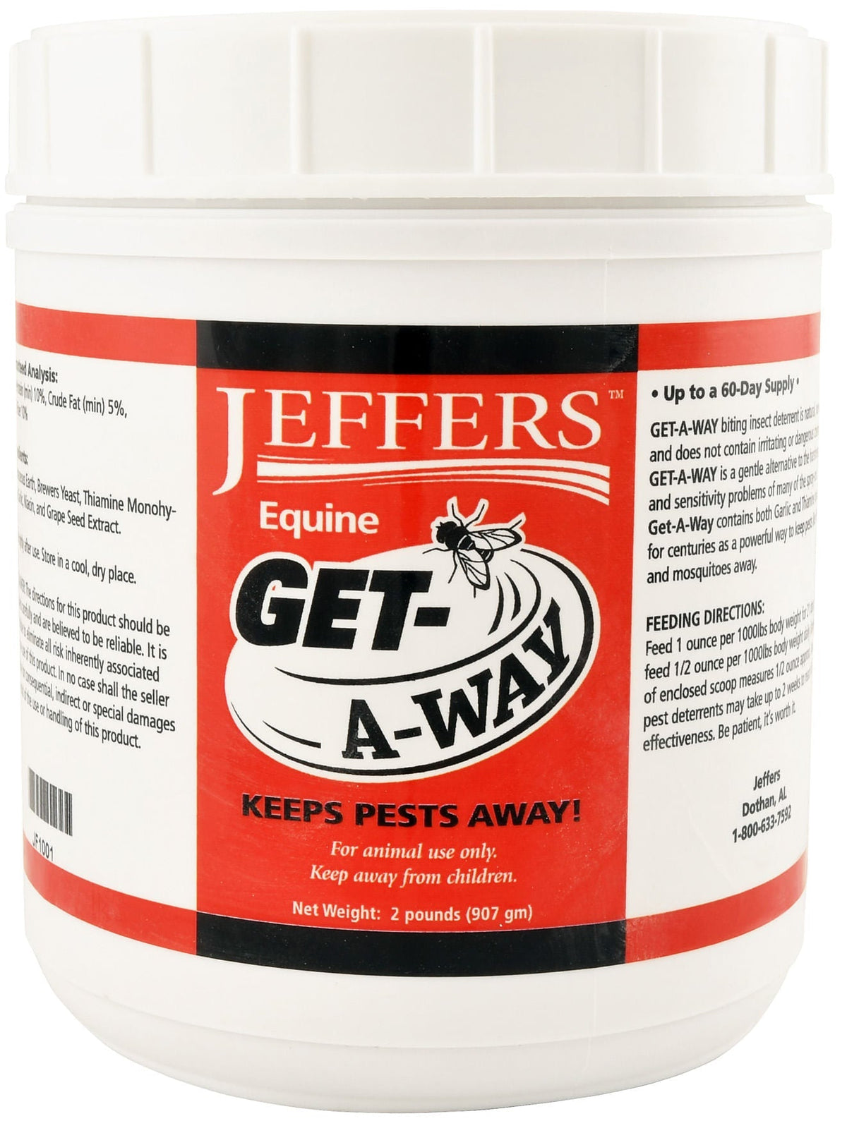 Jeffers GetAWay Feed Thru Horse Fly Control — Lambert Vet Supplies