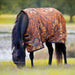 Jeffers Expression 1200 Denier Standard Neck Turnout Horse Blanket, 240 Gram - JEF2SH - Bloomin' Toolin' - 66" - 13