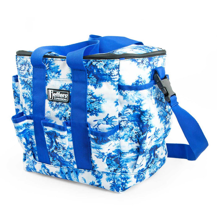 Jeffers Expression Deluxe Horse Grooming Bag with Adjustable Strap - JEF2W5 - Equestrian Toile - 17