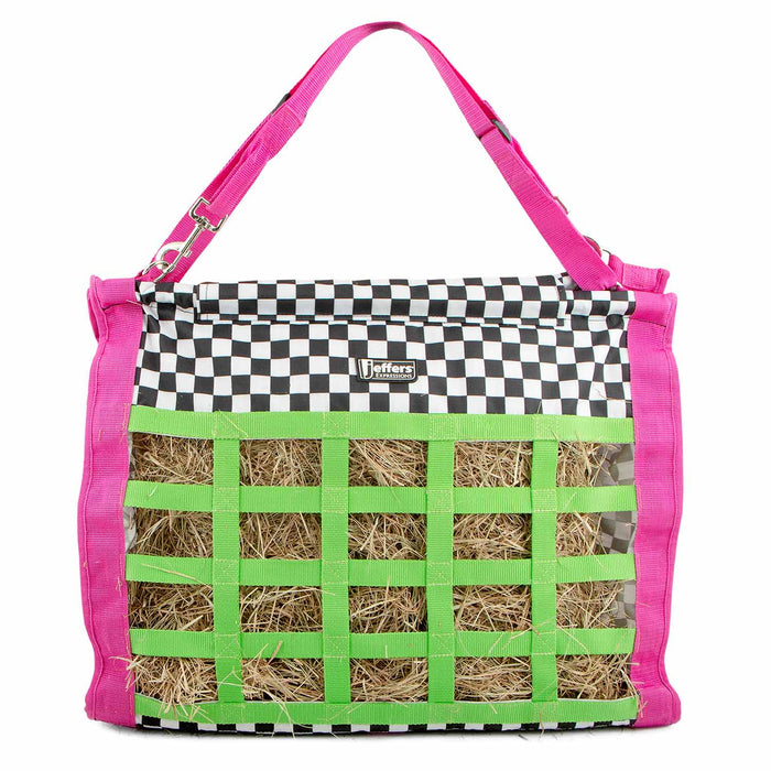 Jeffers Expression Extend - Feed Hay Bag for Horses & Livestock - JEF2JP - Skater Cowgirl - 17