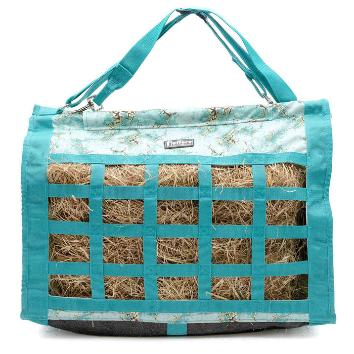Jeffers Expression Extend - Feed Hay Bag for Horses & Livestock - JEF2VY - Bisbee Blue - 9