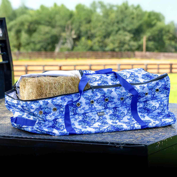 Jeffers Expression Full Hay Bale Tote Bag - JEF2WH - Equestrian Toile - 22