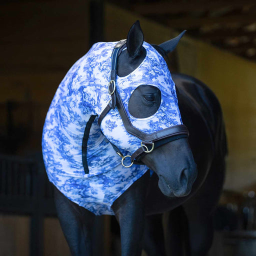 Jeffers Expression Lycra Hood for Horses - JEF2YQ - Equestrian Toile - Cob - 2