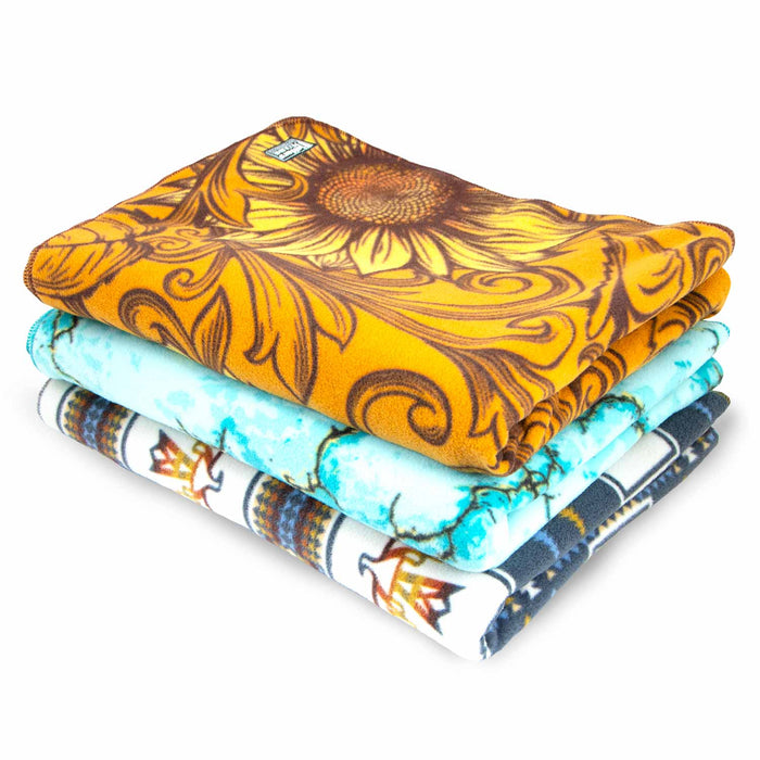 Jeffers Expression Oversized Fleece Throw Blanket, 60" x 84" - JEF2WU - Thunderbird - 6