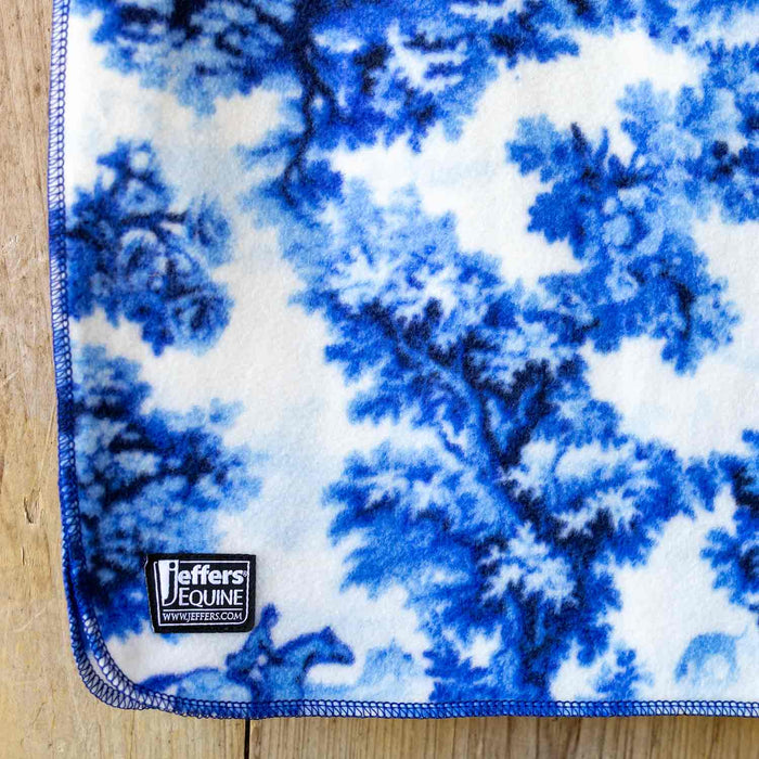 Jeffers Expression Oversized Fleece Throw Blanket, 60" x 84" - JEF2WV - Equestrian Toile - 9