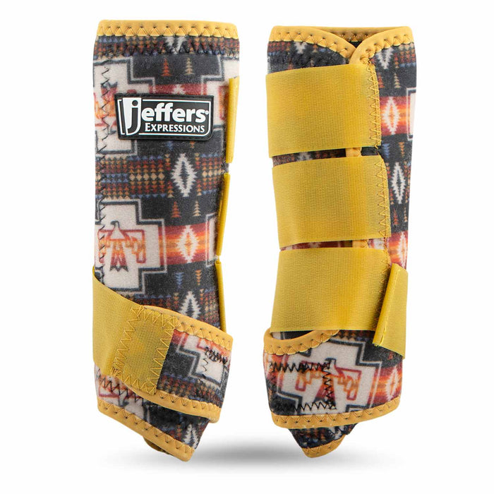 Jeffers Expression Protective Boots for Horses - JEF2WY - Thunderbird - Small - 2 ct - 10