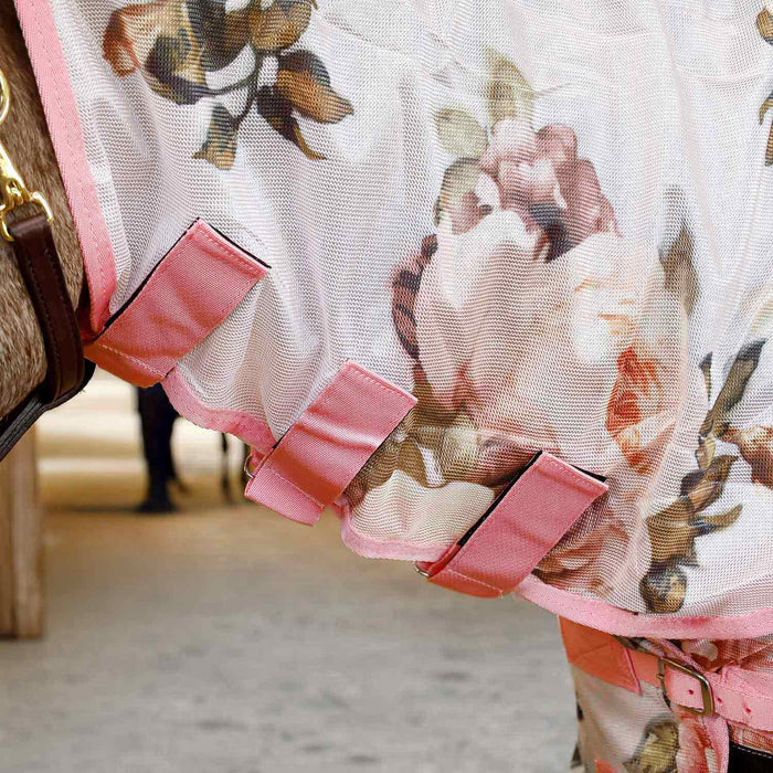 Jeffers Expression Softmesh Combo Neck Horse Fly Sheet - JEF2PN - Skater Cowgirl - 66" - 8