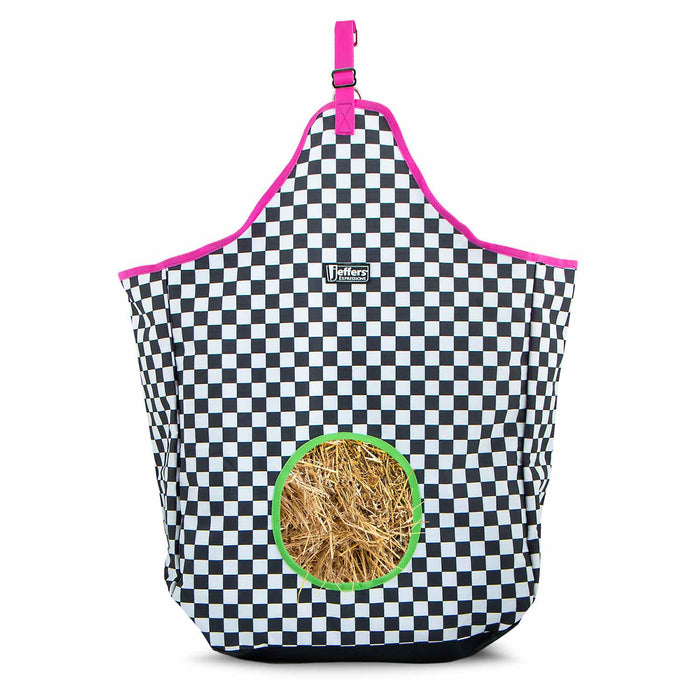 Jeffers Expression Top Loading Hay Bag, 600 Denier - JEF2JS - Skater Cowgirl - 16