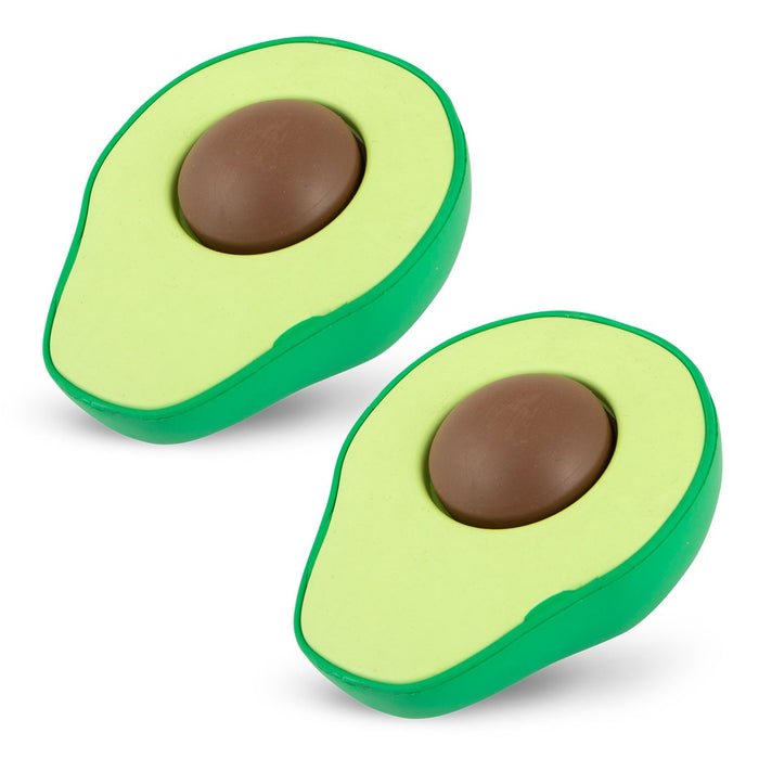 Jeffers Floating Natural Rubber Dog Chew Toy with Vanilla Scent for Dental Health and Water Play - I7RP-2 - Avocado - Medium - 2 - 18