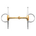 Jeffers Full Cheek Snaffle Horse Bit - A8SC - 5" Copper Mouth - 1