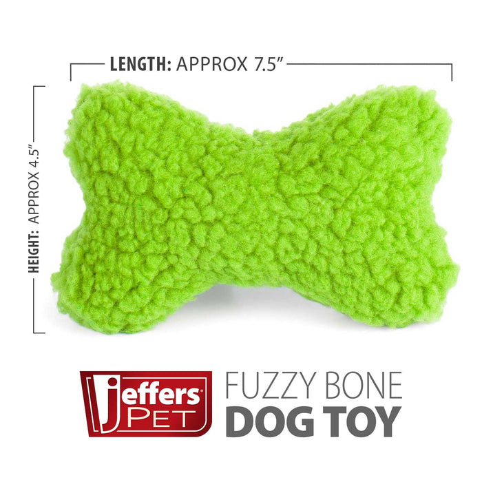 Jeffers Fuzzy Shapes with Squeakers, Assorted Colors - Jeffers - Dog Supplies > Dog Toys