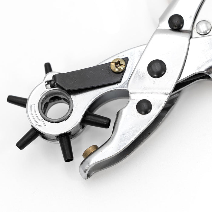 Jeffers Heavy Duty Compound Action Leather Punch with Soft Grip Handle - IAL2 - 1 - 2