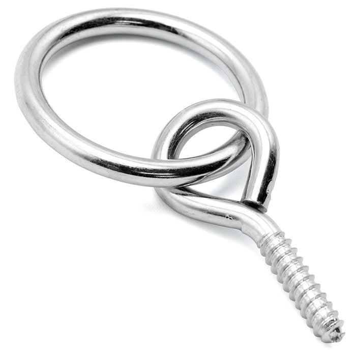 Jeffers Hitching Ring with Eye Screw Hook, 10 ct - IACX - 2