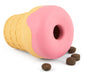 Jeffers Ice Cream Cone Natural Rubber Stuffable Treat Dispensing Dental Dog Chew Toy - I7QV - Multi - Medium - 1 - 16