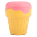 Jeffers Ice Cream Cone Natural Rubber Stuffable Treat Dispensing Dental Dog Chew Toy - I7QX - Multi - Large - 1 - 17