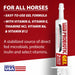 Jeffers IverPro 2 Pack Horse Dewormer Paste with Probiotic Gel, Ivermectin 1.87% Equine Parasite Control & Digestive Support - JEF2A1-KIT - 2 Pack - 10