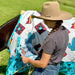 Jeffers Limited Edition "The Avarie" 1200 Denier Economy Plus Standard Neck Horse Turnout Sheet, Waterproof 0g Fill - GAGYY - Avarie - 66" - 3