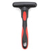 Jeffers Magic Spring Undercoat Rake for Pet Grooming - UWME - Double Row - 13 long pins & 12 short pins - 8