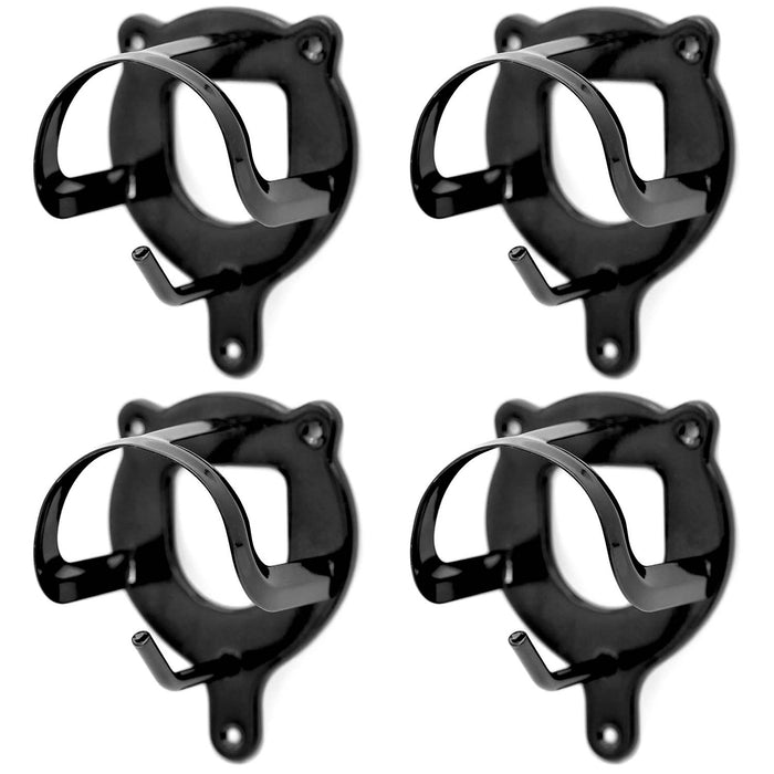 Jeffers Metal Horse Bridle Storage Bracket - IAH3-4 - Black - 4 - 19