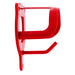 Jeffers Metal Horse Bridle Storage Bracket - IAH4 - Red - 1 - 8