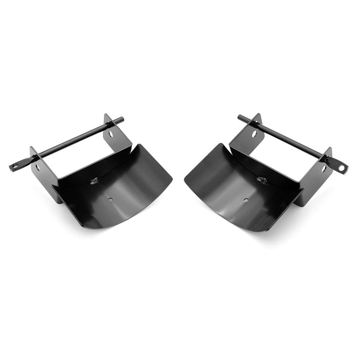 Jeffers Metal Horse Jump Cups, Pair - IAB9 - 1 Pack - 2 Pcs - Black - 8