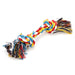 Jeffers Multi - Colored Braided Rope Bone Tug Toy for Dogs - I7RE - 10" L - 1 ct - 1